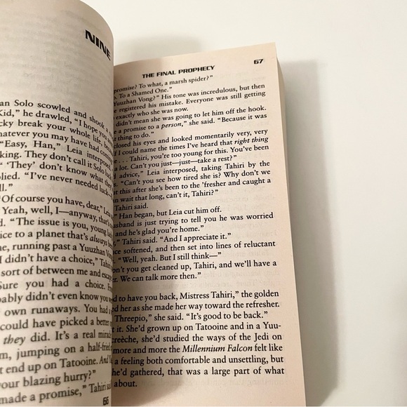 Star Wars: The New Jedi Order The Final Prophecy Book - Picture 9 of 9